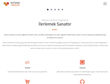 Tablet Screenshot of katmanyazilim.com